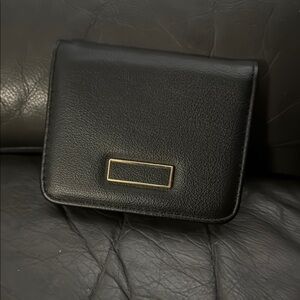 Black Leather Men's Wallet